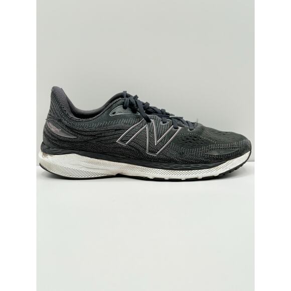Size‎ 11.5 - New Balance Fresh Foam Mens Black Mesh Athletic Sneakers M8COM12 - Picture 1 of 10